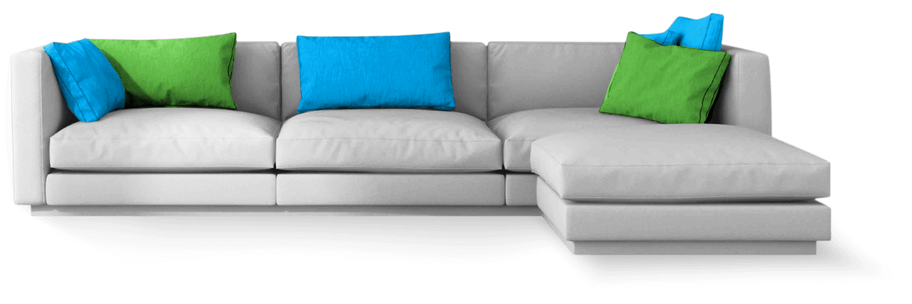 Living room with Daikin AC